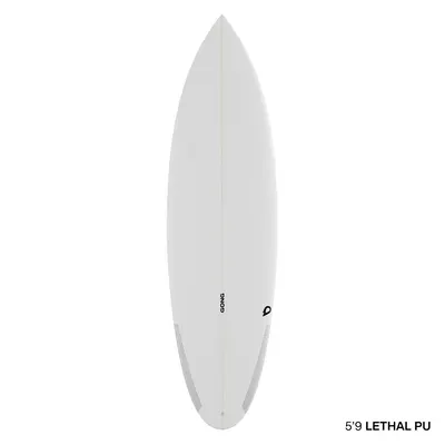 Сёрф-доска GONG Surf Lethal PU — детали конструкции