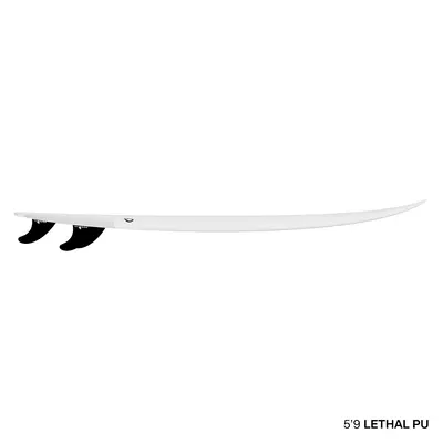 Сёрф-доска GONG Surf Lethal PU — крупный план