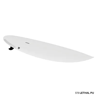 Сёрф-доска GONG Surf Lethal PU — в работе на воде