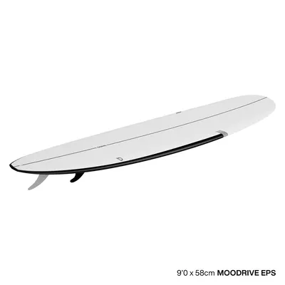 Сёрф-доска GONG Surf 9'0 Moodrive EPS — в работе на воде