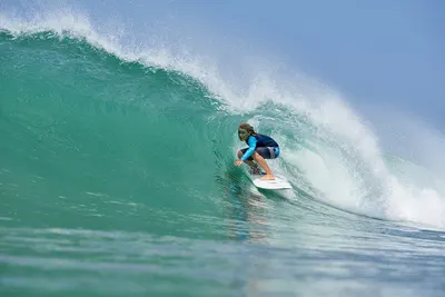 Сёрф-доска GONG Surf Pie PU — в работе на воде