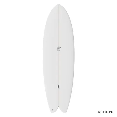 Сёрф-доска GONG Surf Pie PU — вид сверху