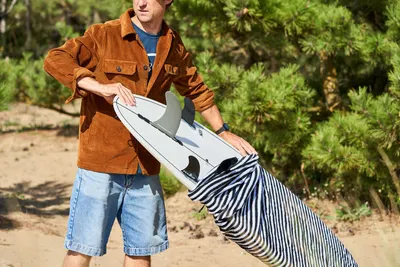 Сёрф-доска GONG Surf Socks — в работе на воде