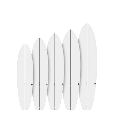 Сёрф-доска GONG Surf Steve EPS — вид сбоку