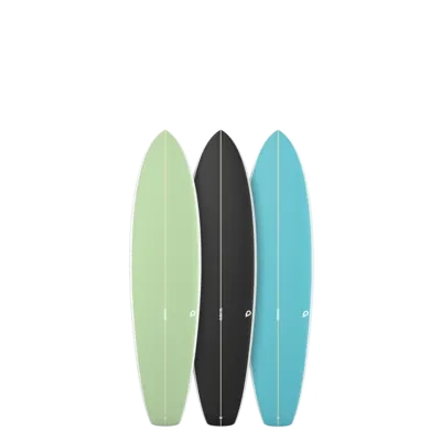 Сёрф-доска GONG Surf Steve PU — вид сбоку