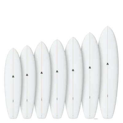 Сёрф-доска GONG Surf Steve PU — вид сбоку