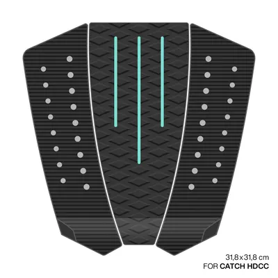Крепление GONG Tail Pad Kitesurf HDCC — вид сбоку