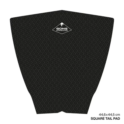 Крепление GONG Tail Pad SUP Square — вид сверху