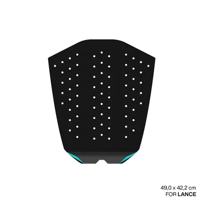 Крепление GONG Surf Foil Ridge Tail Pad - Shape Lance — детали конструкции