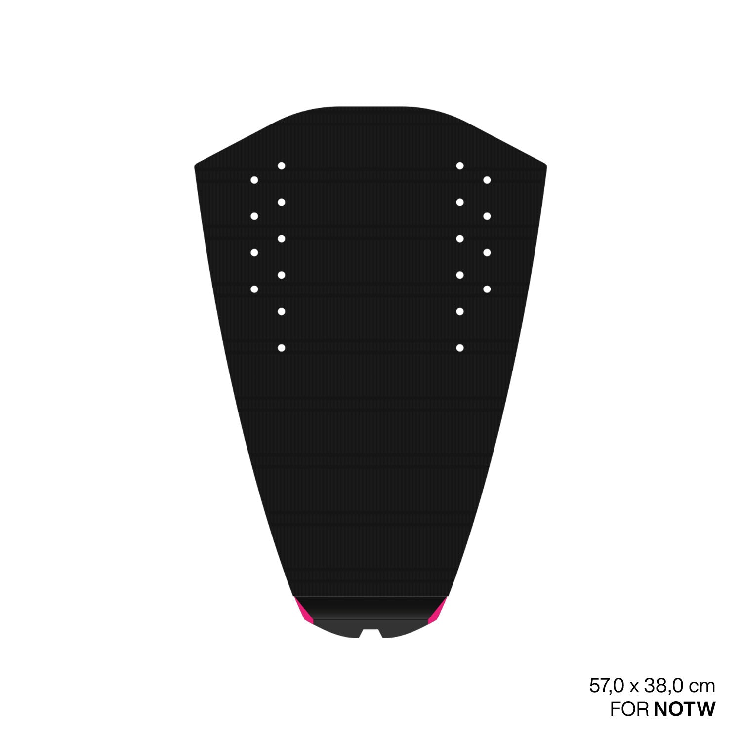 Крепление GONG Surf Foil Ridge Tail Pad - Shape NOTW — детали конструкции