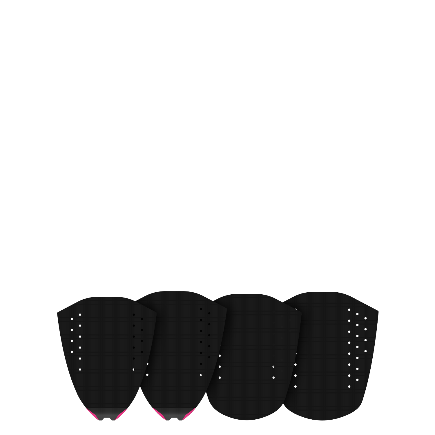 GONG Surf Foil Ridge Tail Pad - Shape Scura Binding — side view