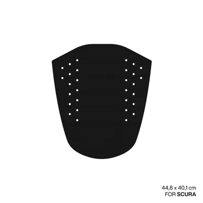 Крепление GONG Surf Foil Ridge Tail Pad - Shape Scura — детали конструкции
