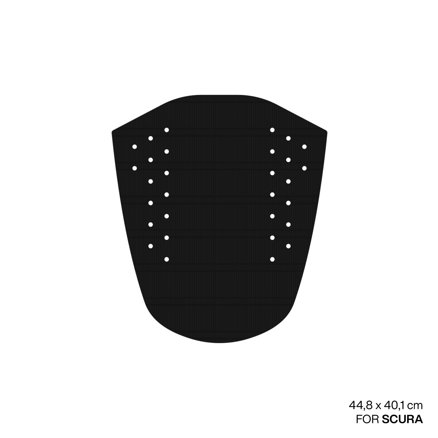 GONG Surf Foil Ridge Tail Pad - Shape Scura Binding — construction detail