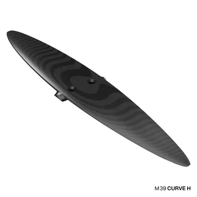 Стабилизатор фойла GONG Foil Tail Wing Curve H V3 — вид сверху
