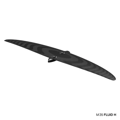 Стабилизатор фойла GONG Foil Tail Wing Fluid H V3 — крупный план