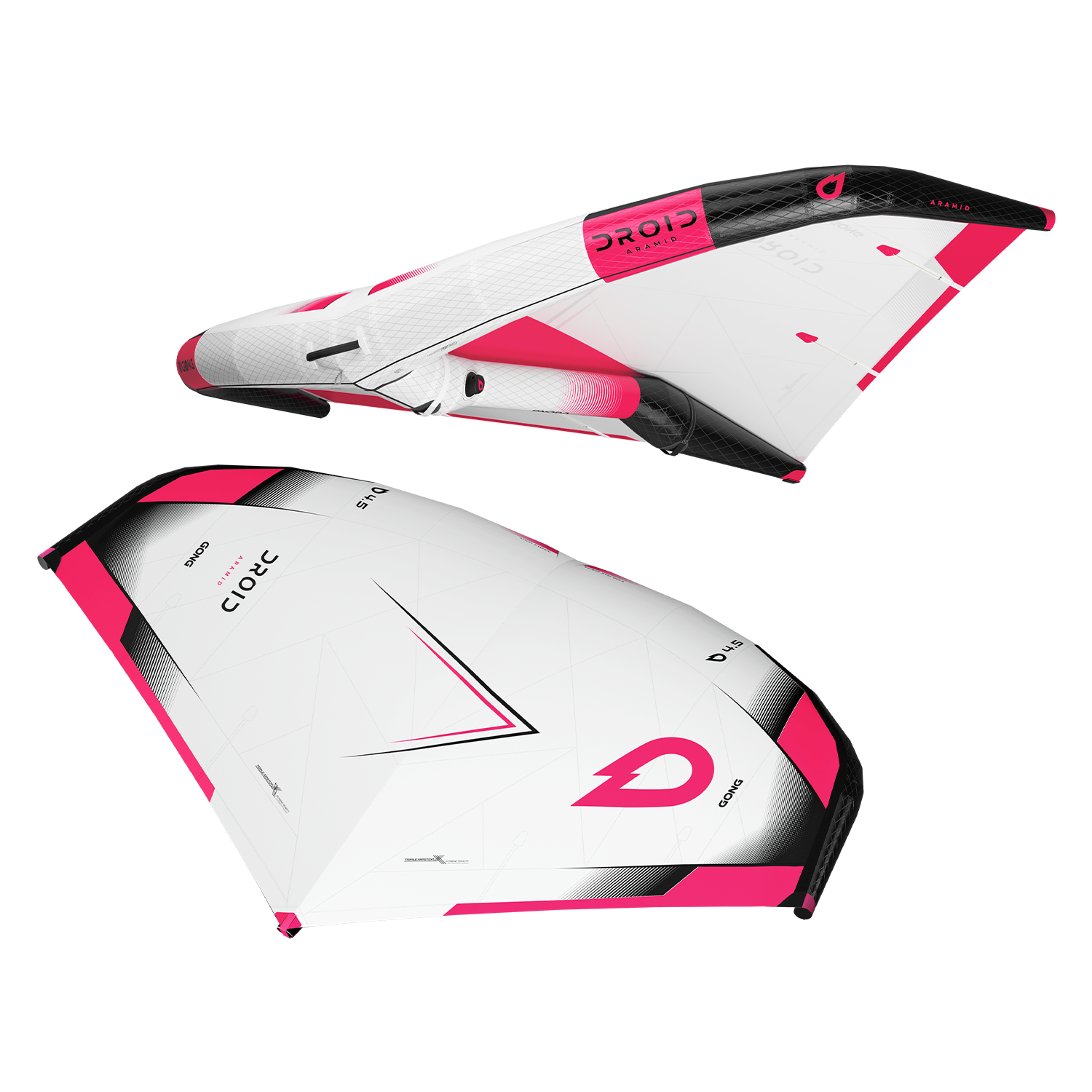 GONG Wing Droid Aramid Wing — side view