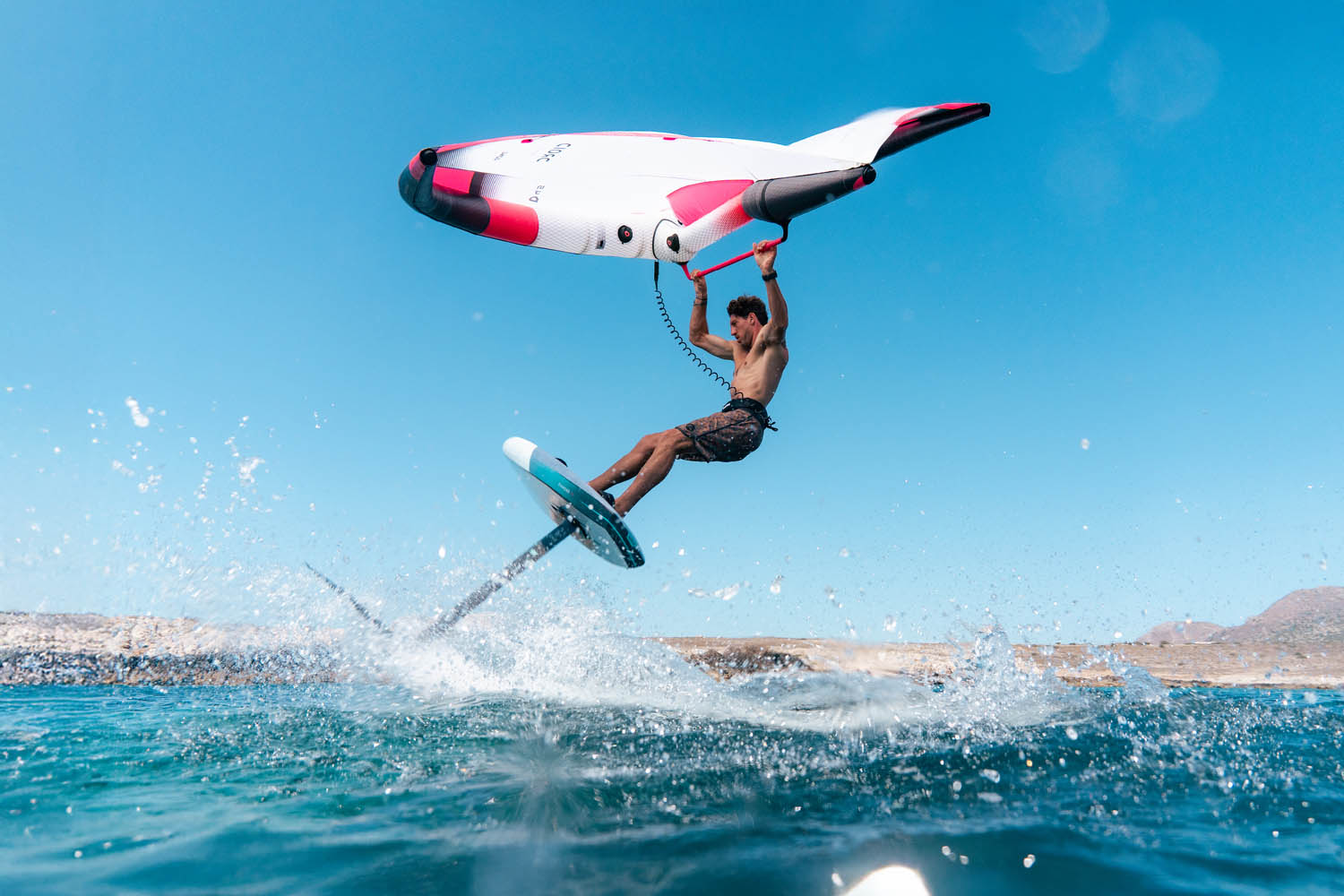 GONG Wing Droid Aramid Wing — in action on the water