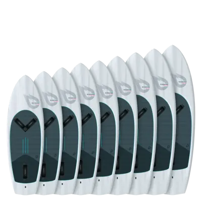 Доска для фойла GONG Wing Foil Board Cruzader Diamond FSP Pro — вид сбоку