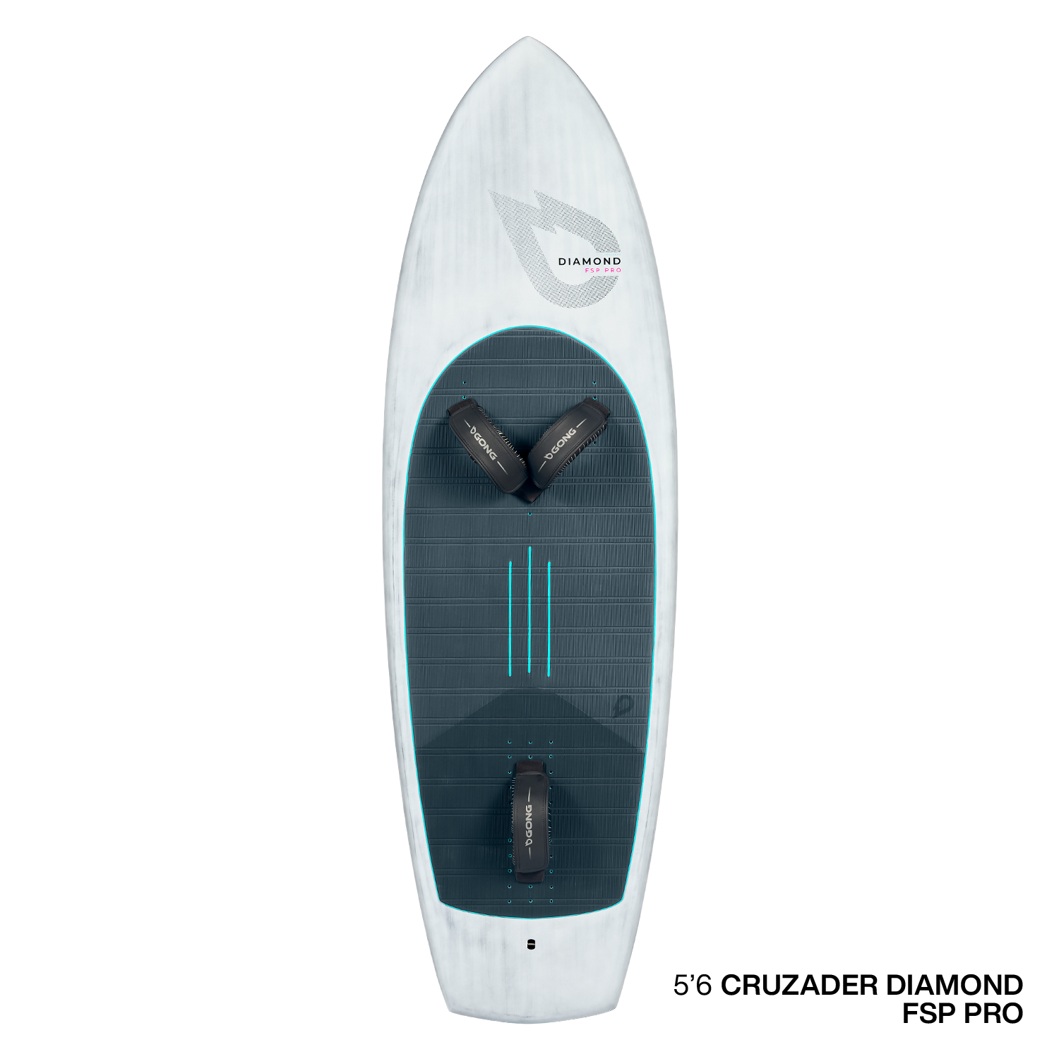 Доска для фойла GONG Wing Foil Board Cruzader Diamond FSP Pro — детали конструкции