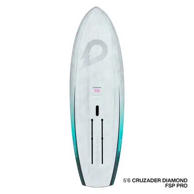 Доска для фойла GONG Wing Foil Board Cruzader Diamond FSP Pro — вид сверху