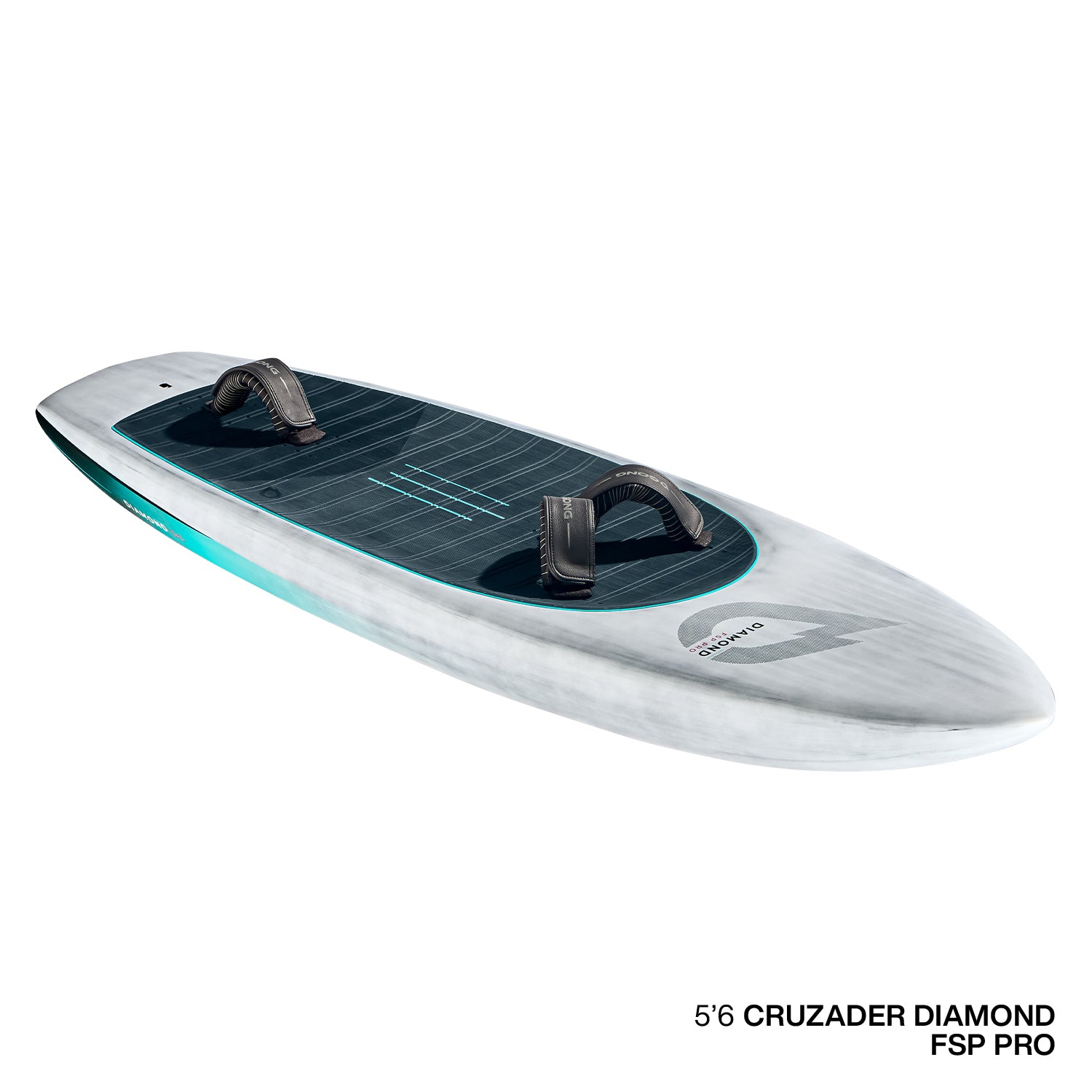 Доска для фойла GONG Wing Foil Board Cruzader Diamond FSP Pro — в работе на воде