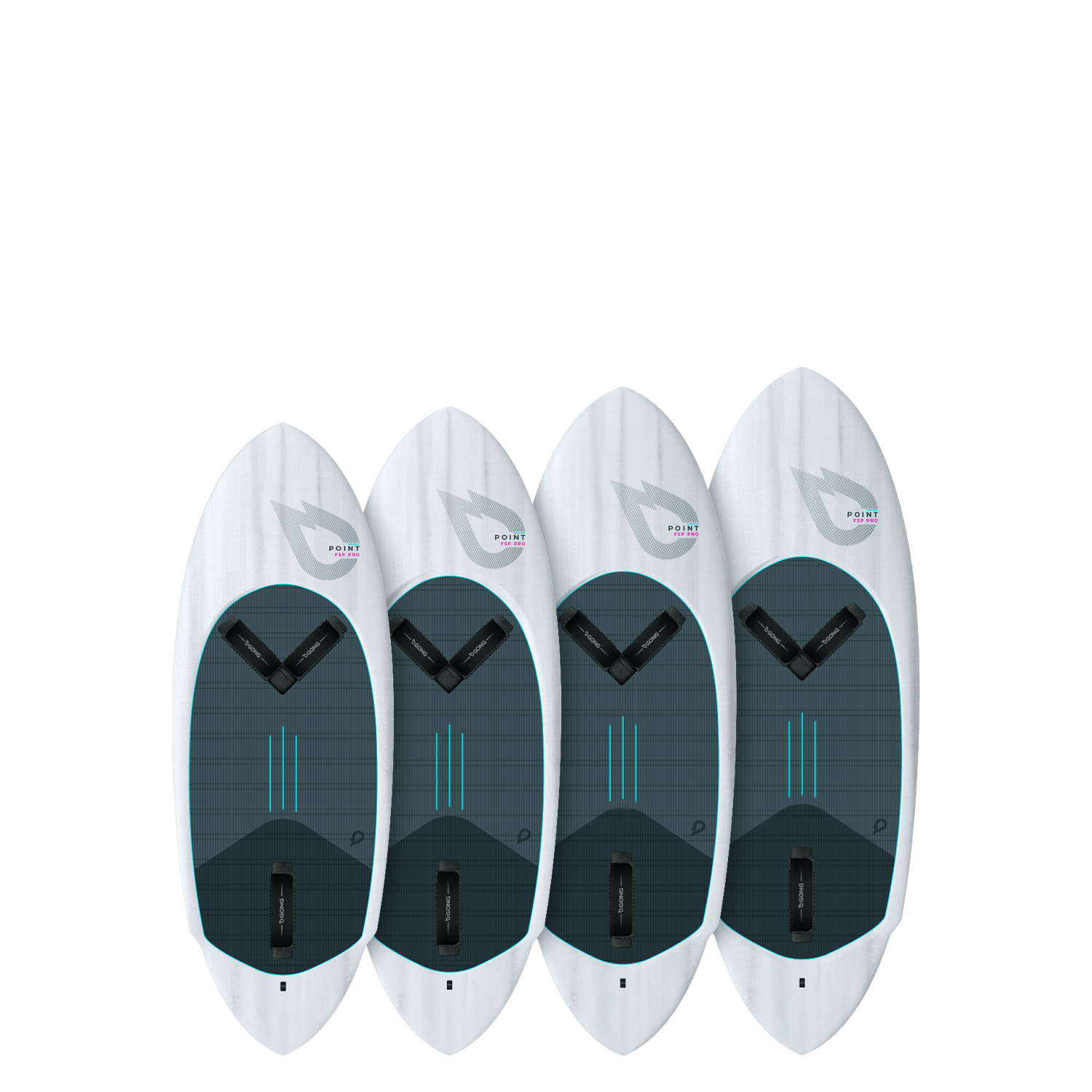 Доска для фойла GONG Wing Foil Board Cruzader Point FSP Pro — вид сбоку