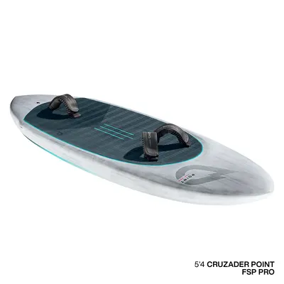 Доска для фойла GONG Wing Foil Board Cruzader Point FSP Pro — в работе на воде