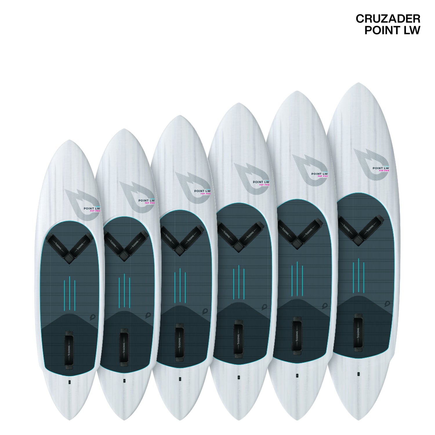 Доска для фойла GONG Wing Foil Board Cruzader Point LW FSP Pro — вид сбоку