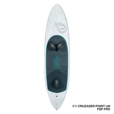 Доска для фойла GONG Wing Foil Board Cruzader Point LW FSP Pro — вид сверху