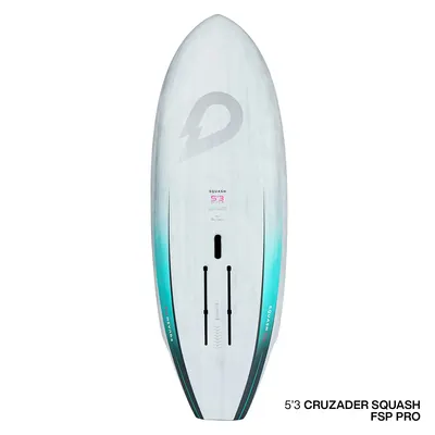 Доска для фойла GONG Wing Foil Board Cruzader Squash FSP Pro — вид сверху