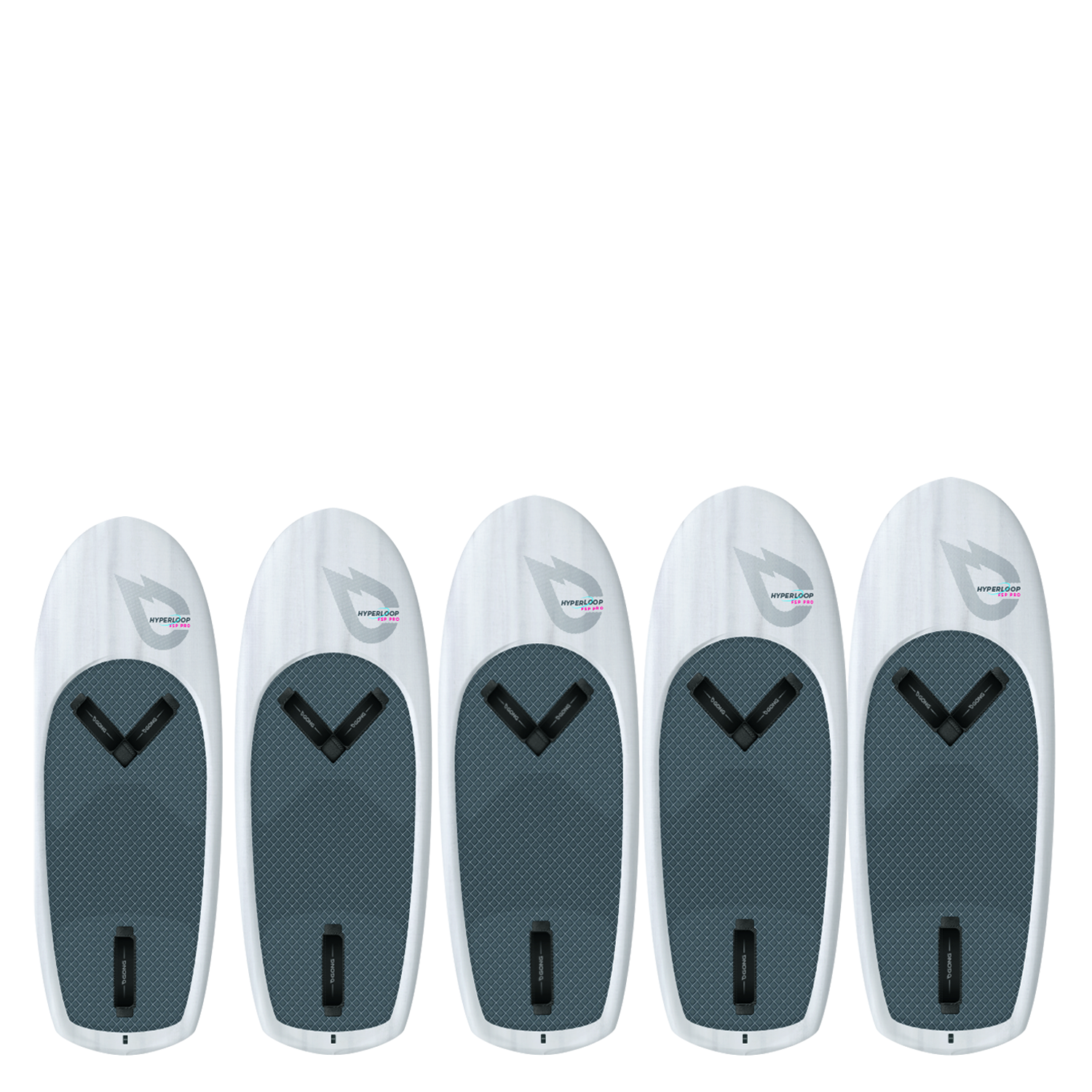 Доска для фойла GONG Wing Foil Board Hyperloop FSP Pro — side view