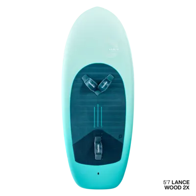 Доска для фойла GONG Wing Foil Board Lance WOOD 2X — детали конструкции