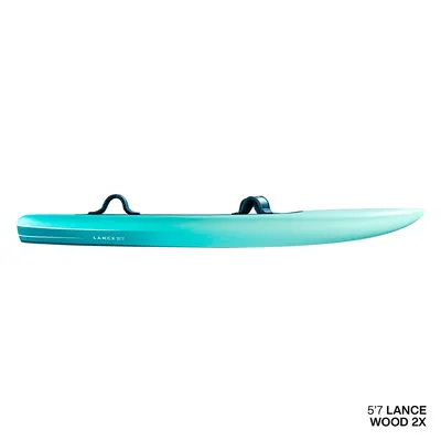 Доска для фойла GONG Wing Foil Board Lance WOOD 2X — крупный план