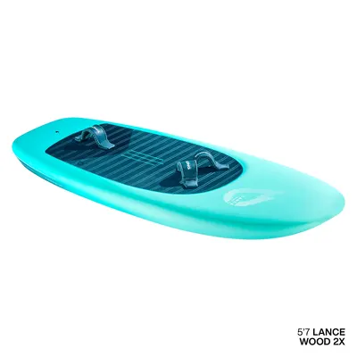 Доска для фойла GONG Wing Foil Board Lance WOOD 2X — в работе на воде