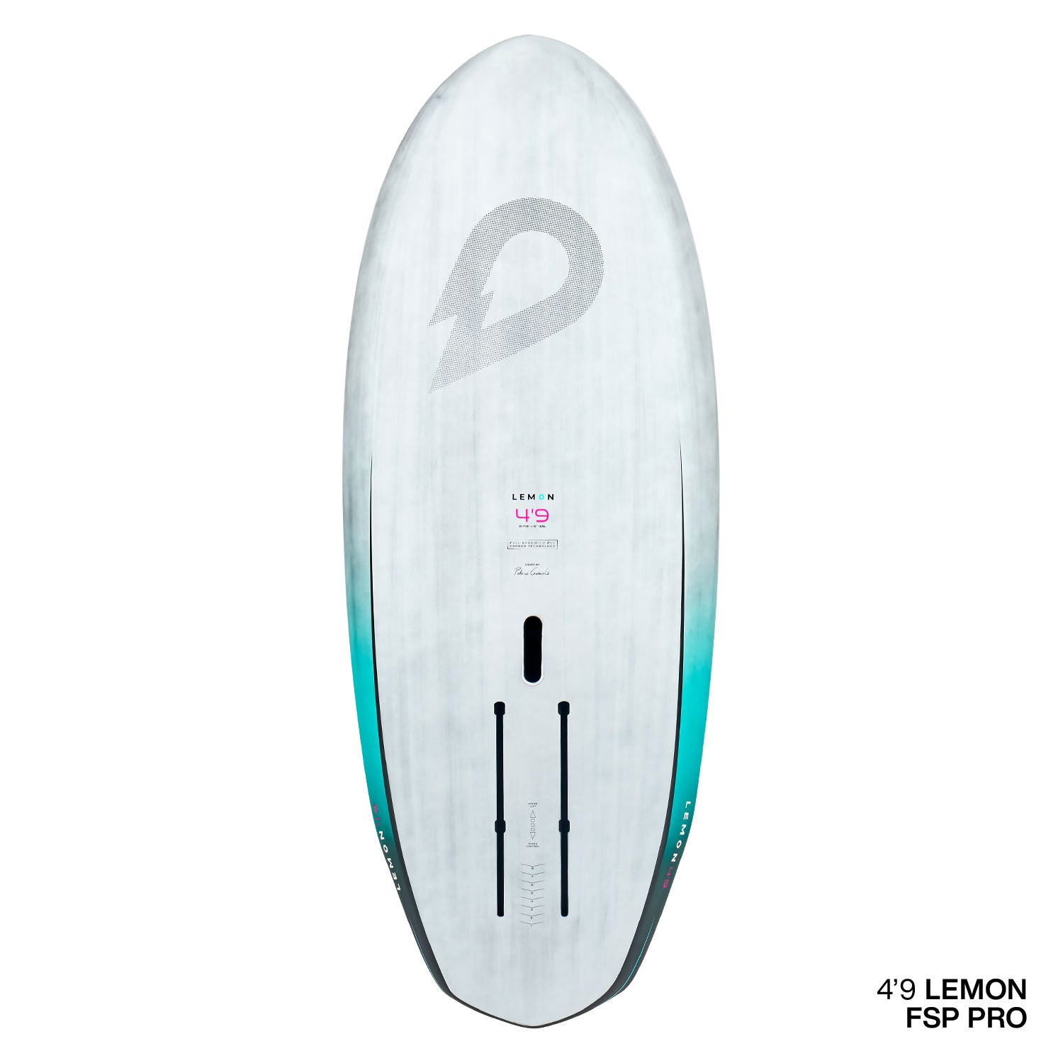 Доска для фойла GONG Wing Foil Board Lemon FSP Pro — вид сверху