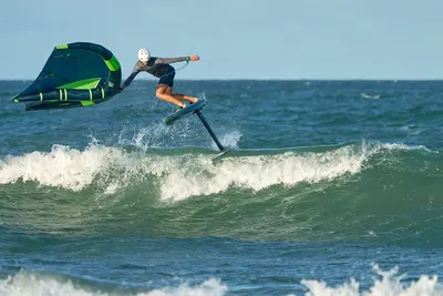 Доска для фойла GONG Wing Foil Board Lethal FSP Pro 2023 — в работе на воде