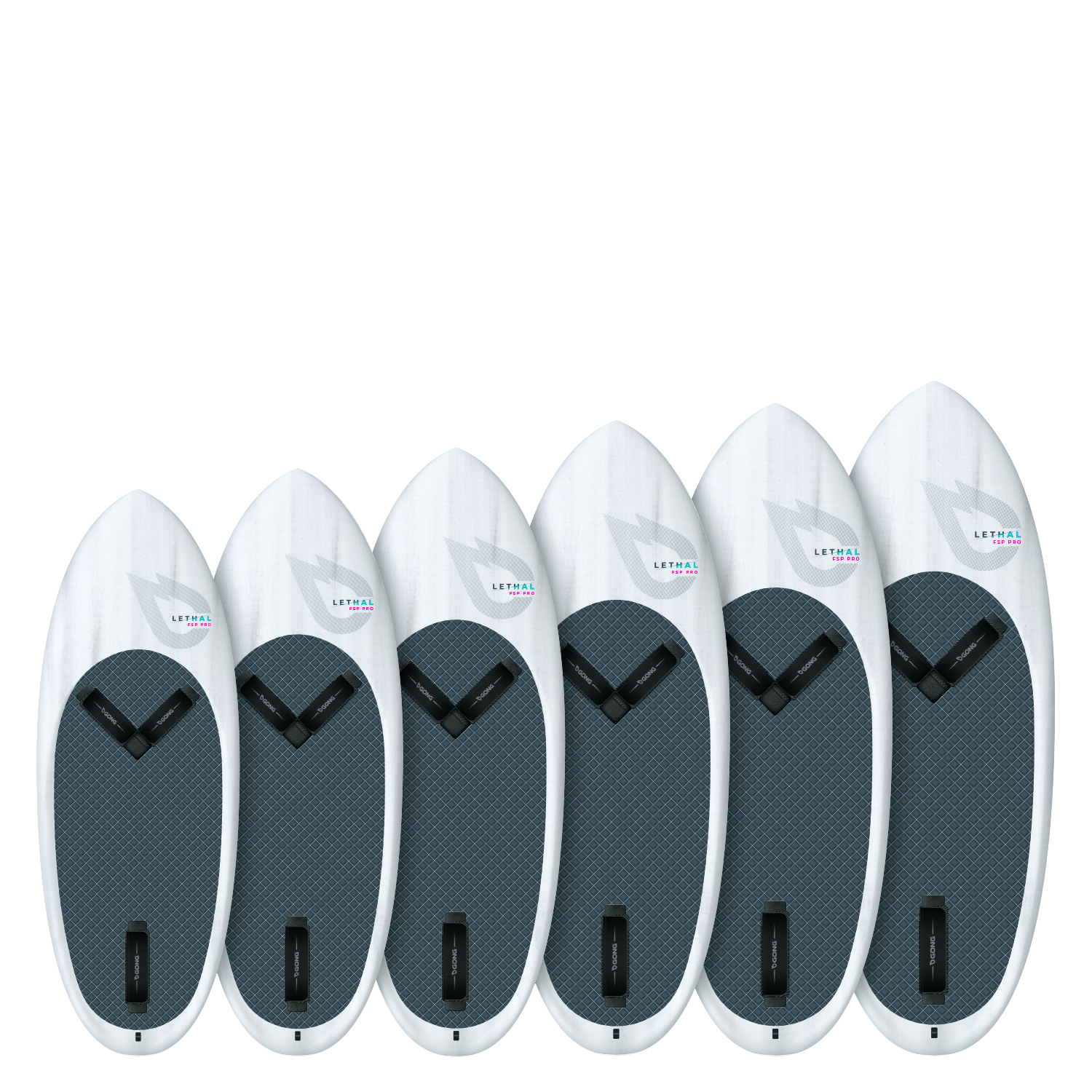 GONG Wing Foil Board Lethal FSP Pro Foilboard — side view