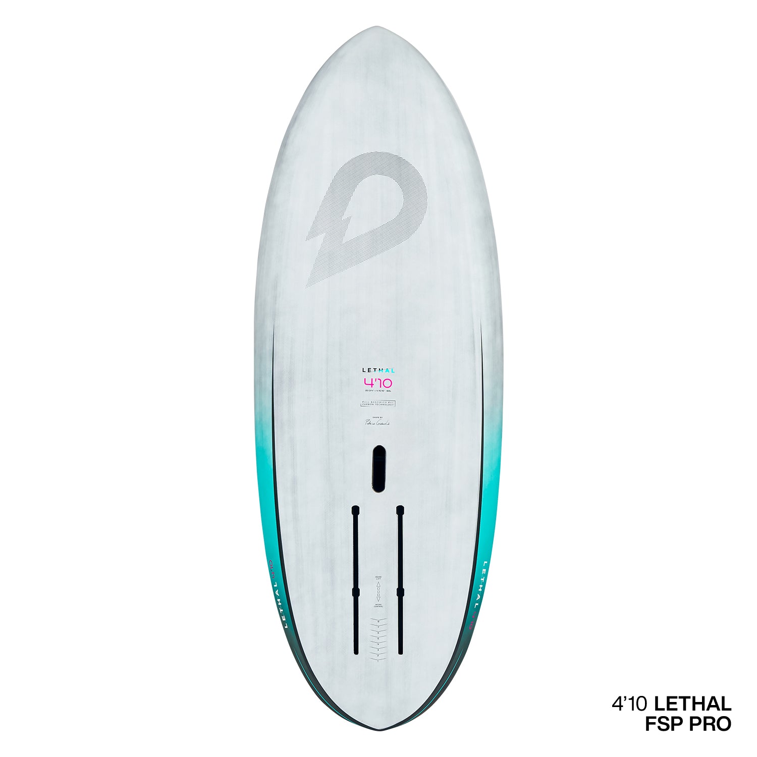GONG Wing Foil Board Lethal FSP Pro Foilboard — top view