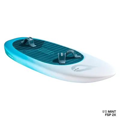 Доска для фойла GONG Wing Foil Board Mint FSP 2X — в работе на воде