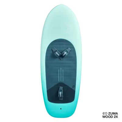 Доска для фойла GONG Wing Foil Board Zuma Wood 2X — детали конструкции
