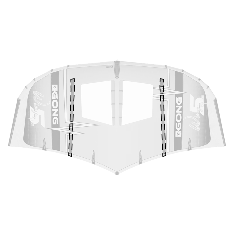 GONG Wing Pulse 2020 Battens En Fibre Components — buy at K1.surf