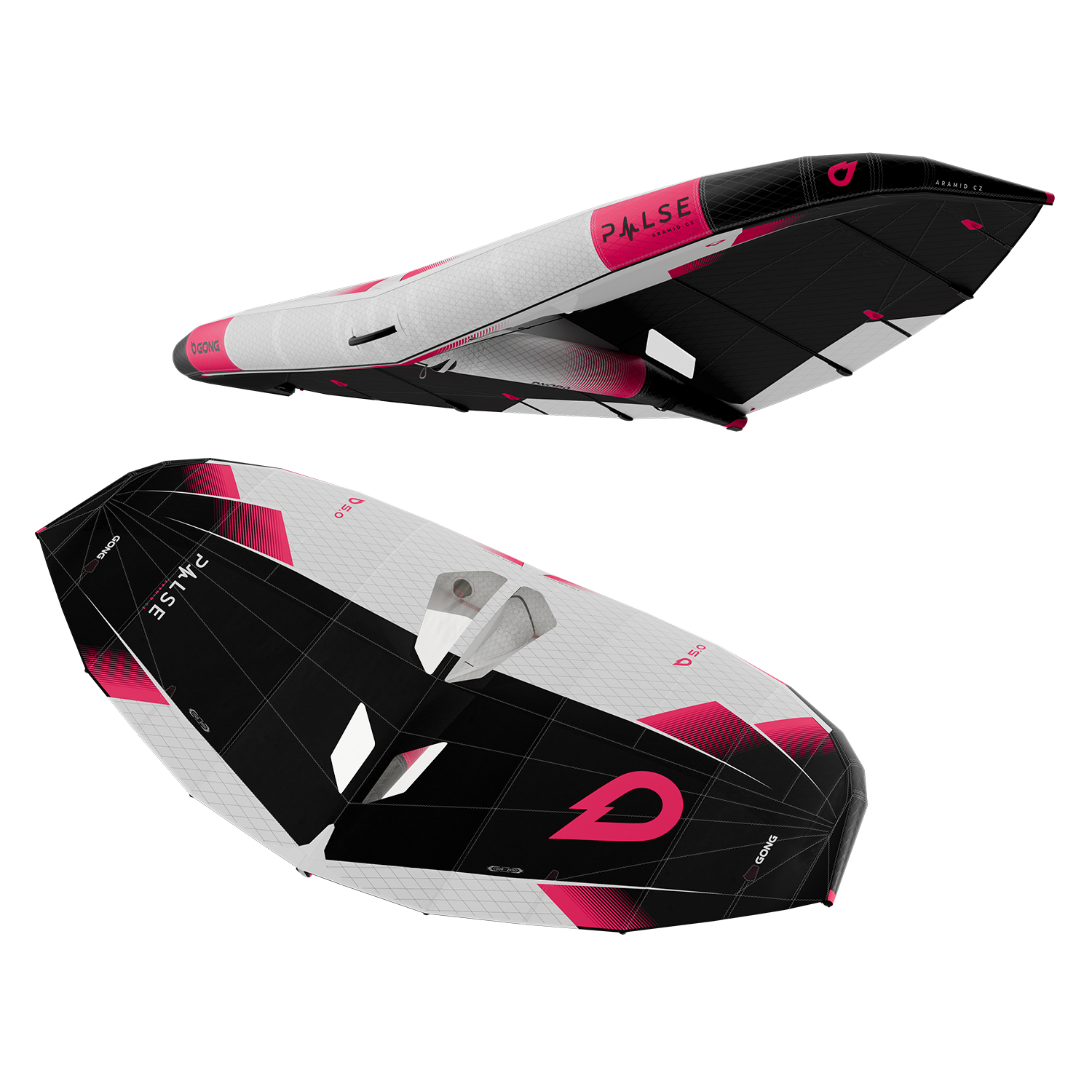 GONG Wing Pulse Aramid CZ Wing — side view
