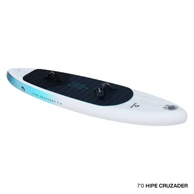 Доска для фойла GONG Wing foil Board Inflatable HIPE Cruzader — в работе на воде