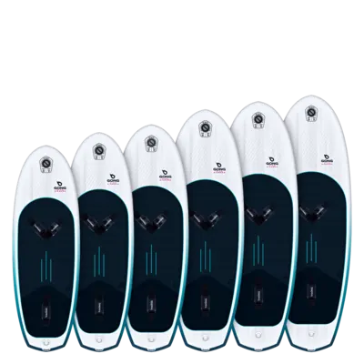 Доска для фойла GONG Wing foil Board Inflatable HIPE Diamond — вид сбоку