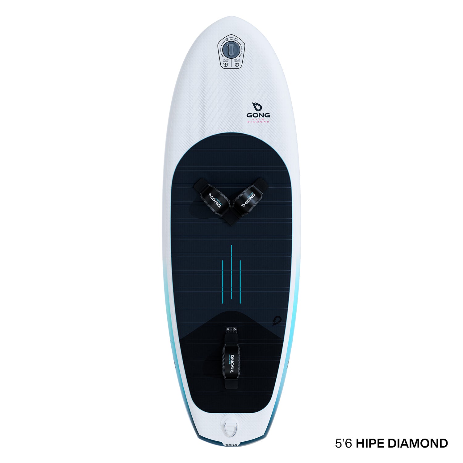 Доска для фойла GONG Wing foil Board Inflatable HIPE Diamond — construction detail