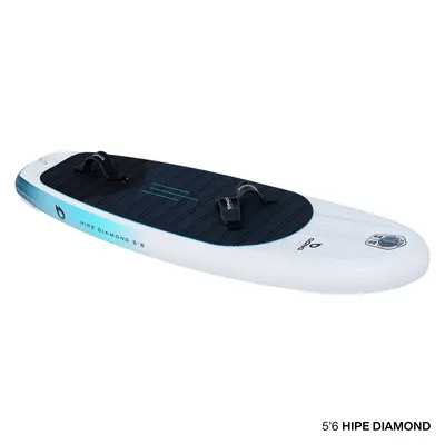 Доска для фойла GONG Wing foil Board Inflatable HIPE Diamond — в работе на воде
