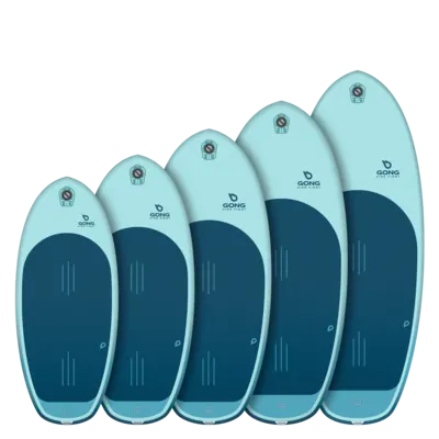 Доска для фойла GONG Wing foil Board Inflatable HIPE First — вид сбоку