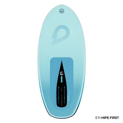Доска для фойла GONG Wing foil Board Inflatable HIPE First — вид сверху