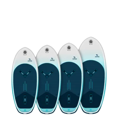 Доска для фойла GONG Wing foil Board Inflatable HIPE Perf 2026 — вид сбоку