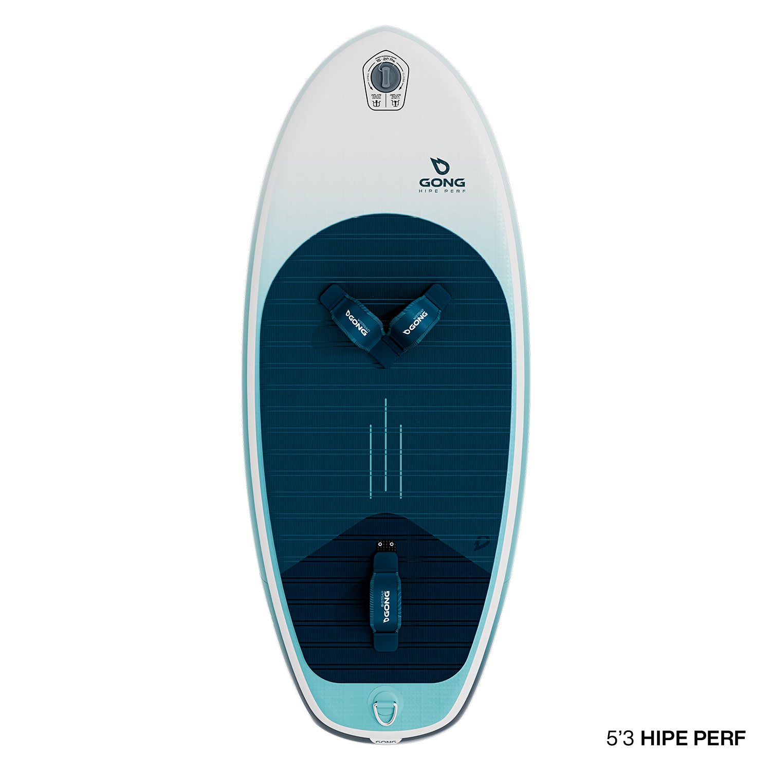 GONG Wing foil Board Inflatable HIPE Perf Foilboard — construction detail